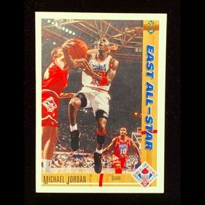 Michael Jordan 1991-1992 Upper Deck All Star